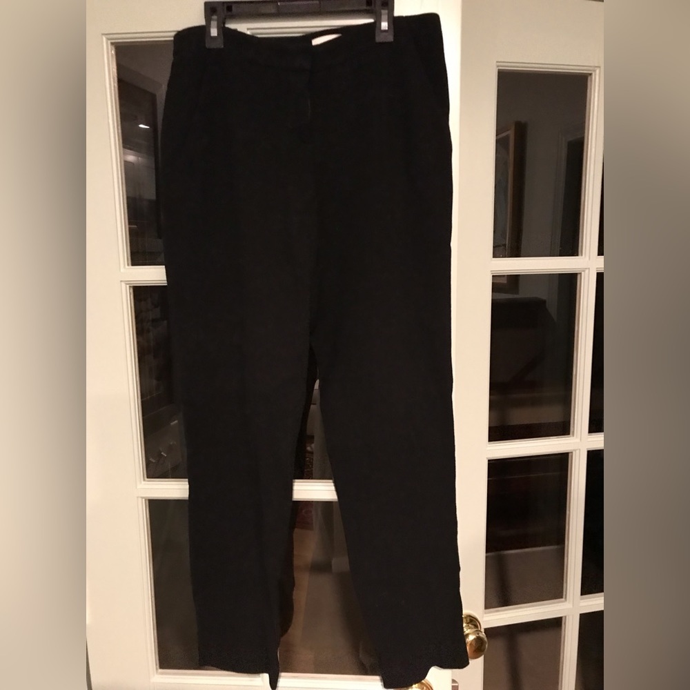 Hugo Boss Women’s Slim Fit Cropped Black Pants Tilunisa Size 2